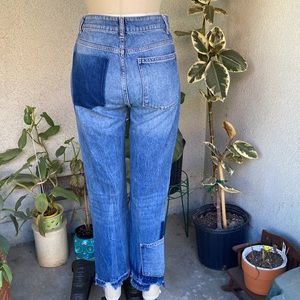 DL1961 | High Rise Vintage Straight Distressed Button Fly Mom Jeans Size 27
